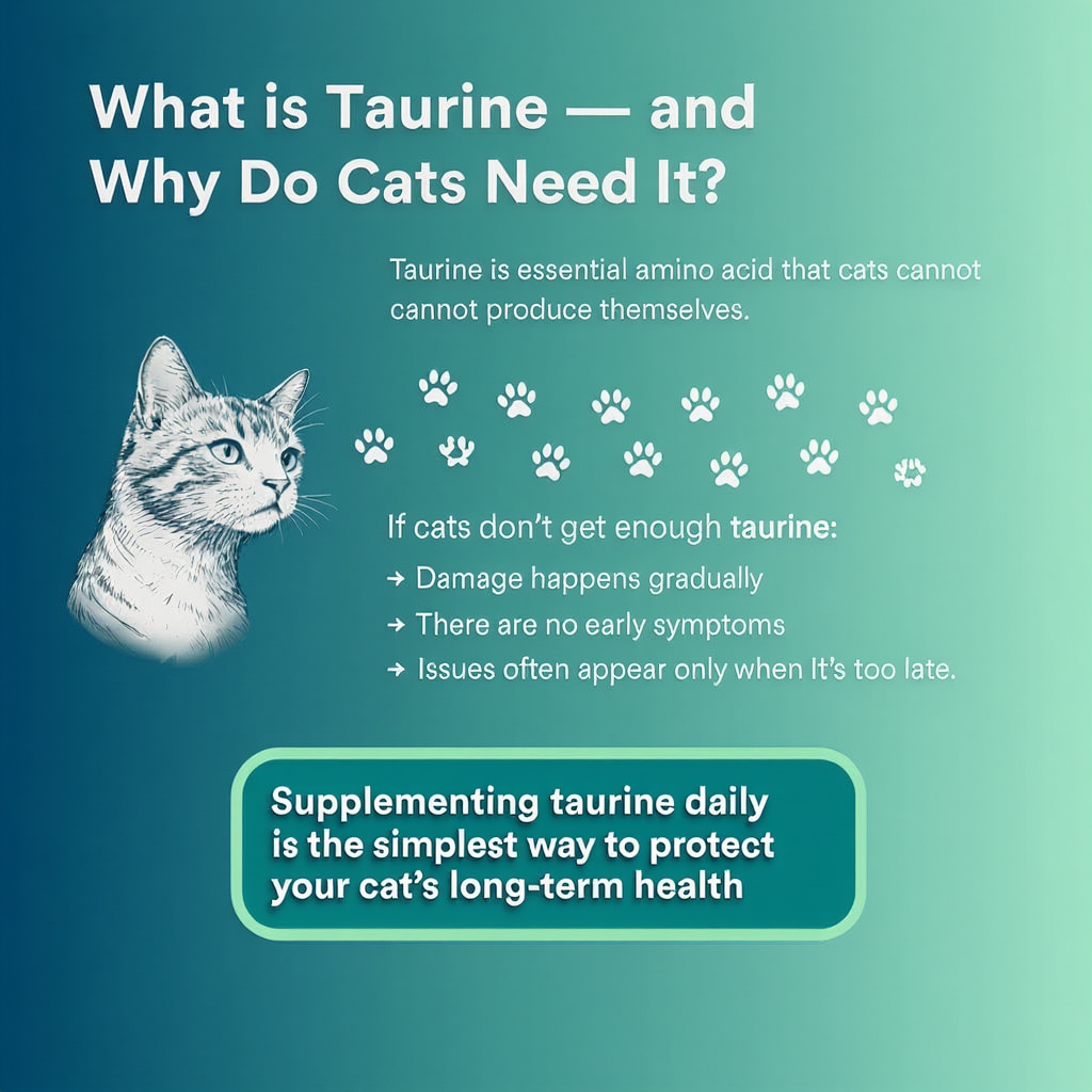Feline Nutrition Taurine Supplement - Taste-Free